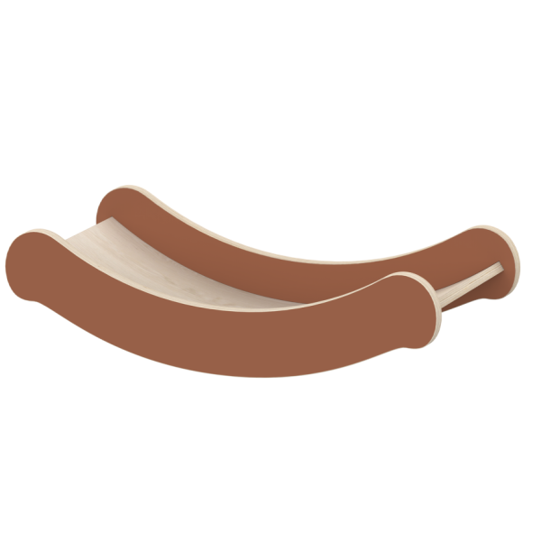 Flexa Dřevěná balanční deska pro děti červená Play