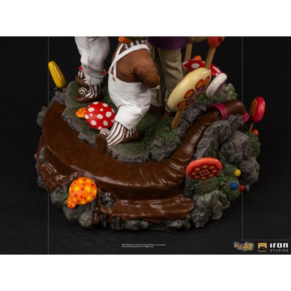 Iron Studios Willy Wonka a továrna na čokoládu - Willy Wonka Socha Deluxe 1/10 (obrázek 3)