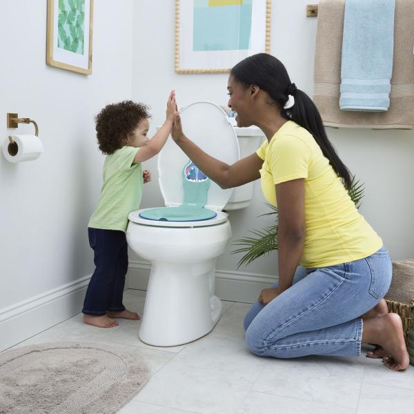 BRIGHT STARTS Redukce na WC nalepovací Flip & Sit™ STITCH™ 18m+, do 23kg (obrázek 5)