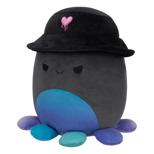 SQUISHMALLOWS Chobotnice s kloboukem – Yoko, 13 cm