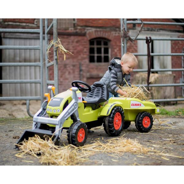 BIG Šlapací traktor CLAAS s lžící a vozíkem (obrázek 6)