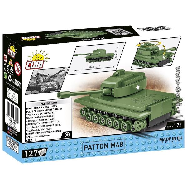 Cobi M48 Patton, 1:72, 127 k