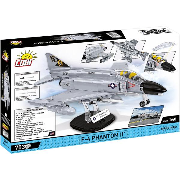 Cobi Armed Forces F-4 Phantom II, 1:48, 703 k