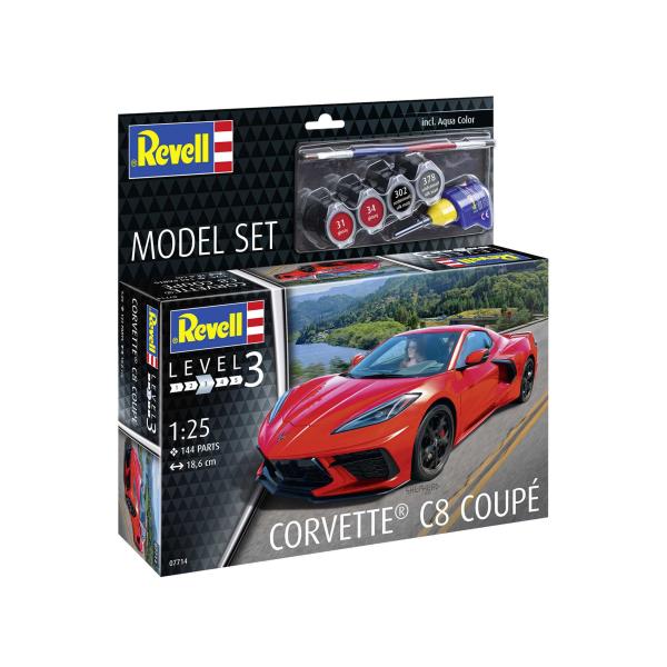 ModelSet auto 67714 - Corvette C8 Coupé (1:24)