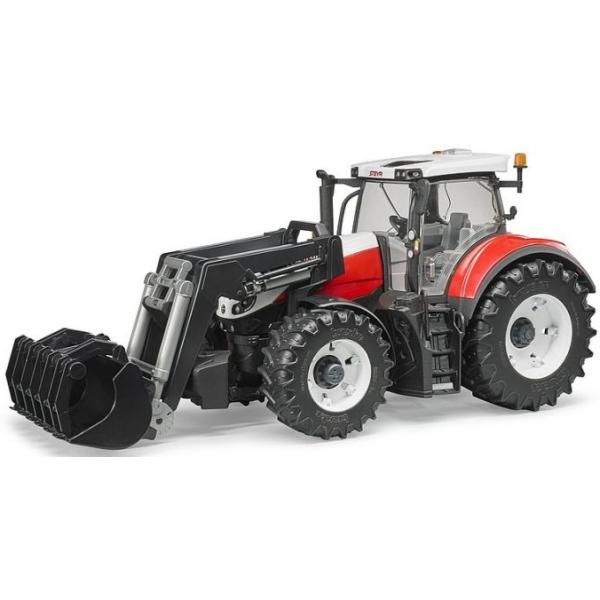Brat Traktor STEYR 6300 TERRUS CVT s prednjim nakladalnikom