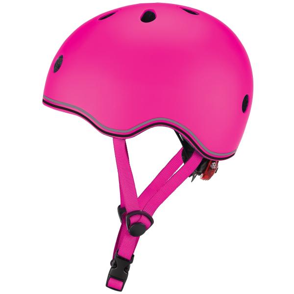 Globber detská prilba Go Up Lights XXS/XS ( 45-51CM ) Deep Pink