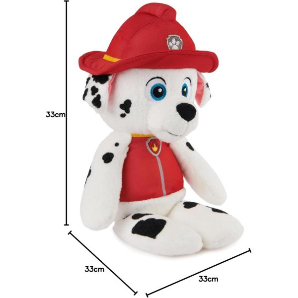 Spin Master Gund Paw Patrol plyšák Marshall 32 cm (obrázek 5)