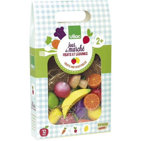 Vilac Dřevěný set ovoce a zelenina (obrázek 3)