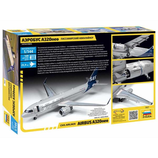 Model Kit letadlo 7037 – Airbus A320 NEO (1: 144)