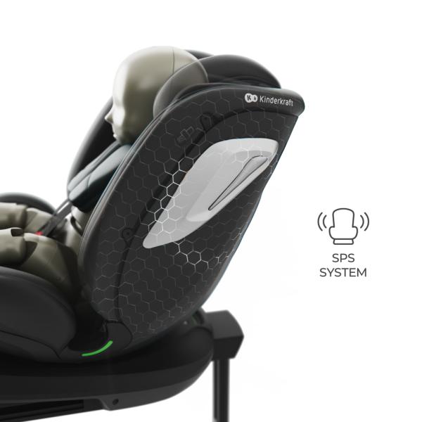 KINDERKRAFT Autosedačka i-Grow 2 Plus (40-150 cm) Černá (obrázek 9)