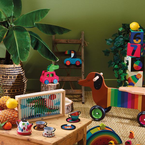 Vilac Dřevěné autíčko s klaksonem Tukan (obrázek 5)