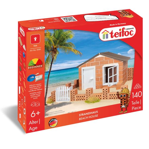 TEIFOC stavebnice Letní domek 130 dílků