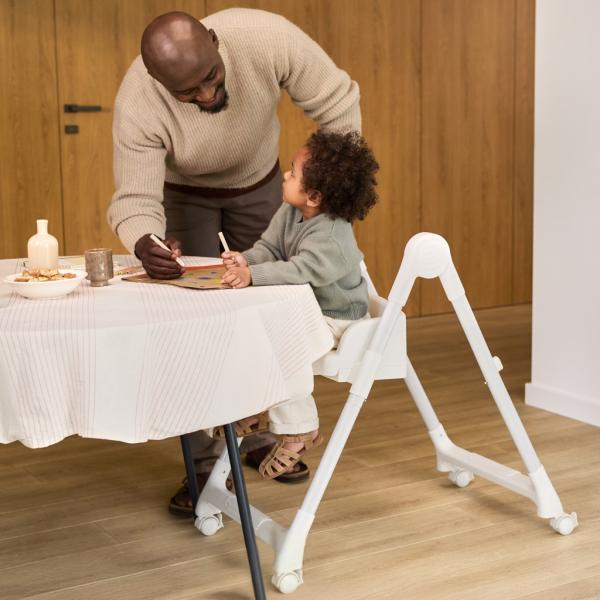 KINDERKRAFT Židlička jídelní Tulo Grey (obrázek 8)