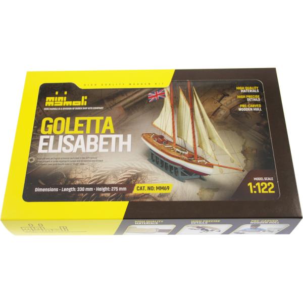 MINI MAMOLI Goletta Elisabeth 1:122 kit (obrázek 4)
