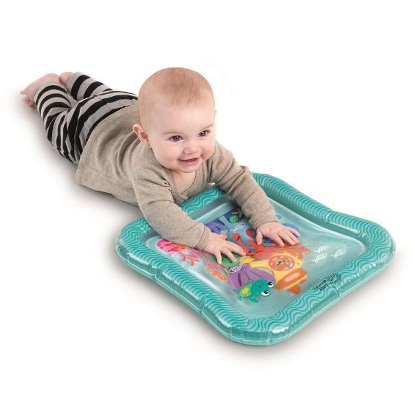 BABY EINSTEIN Podložka vodní 40×40 cm Sensory Splash™ 0m+