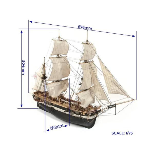 OCCRE HMS Terror 1:75 kit