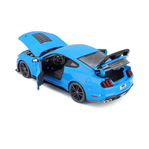 Maisto - 2020 Mustang Shelby GT500, modrý, 1:18 (obrázek 3)