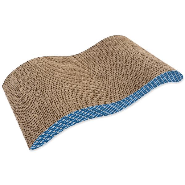 Škrábadlo Magic Cat Wave 2 kartonové 43x22x4cm