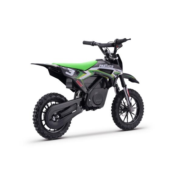 Elektrický Motocross pro děti Beneo Motors Panther zelený - 550W (obrázek 6)