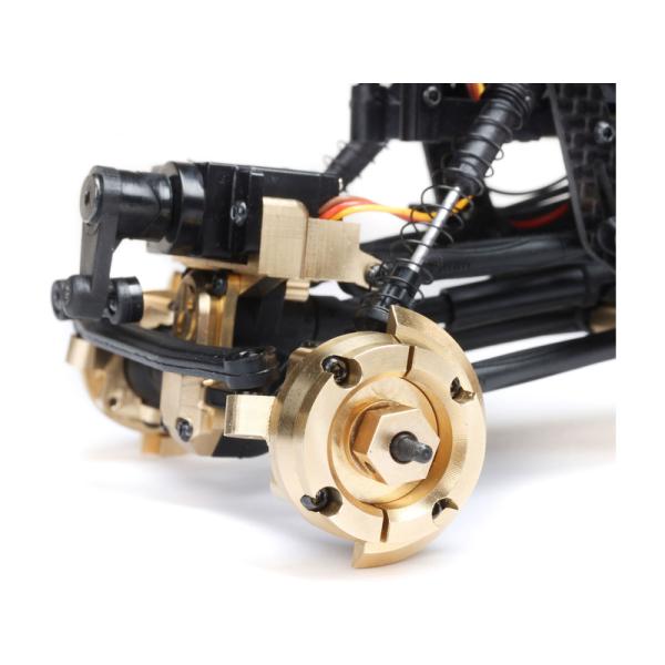 Axial závaží těhlic, mosaz 5.2g/9.2g (4): SCX24, AX24 (obrázek 8)