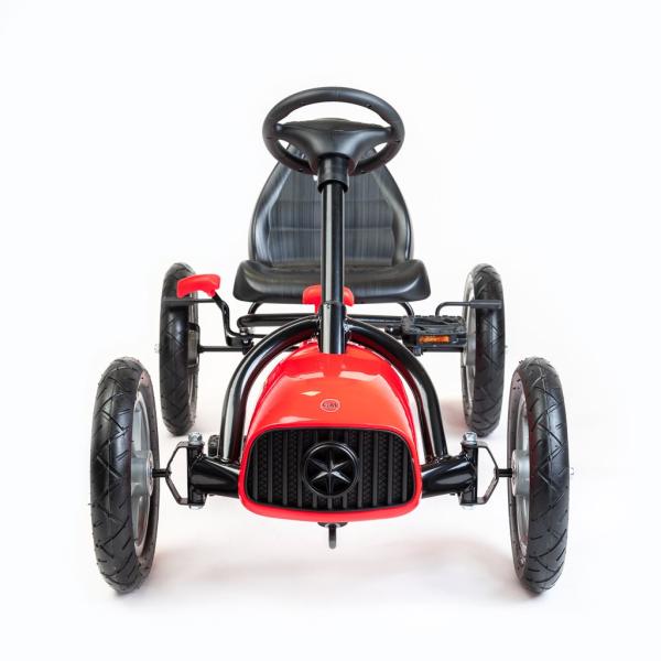 Dětská šlapací motokára Go-kart Baby Mix Buggy červená (obrázek 3)