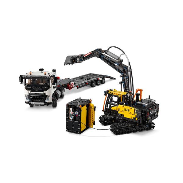 LEGO® Technic 42175 Nákladní auto Volvo FMX a elektrický bagr EC230 (obrázek 4)