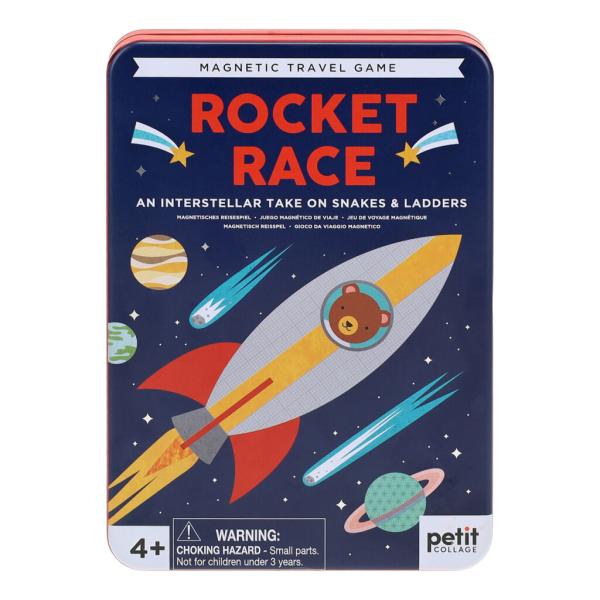 Petit Collage Magnetická hra vesmírný závod (obrázek 4)