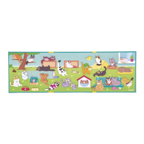 Janod Magnetistories Kočky Vytvoř si příběh