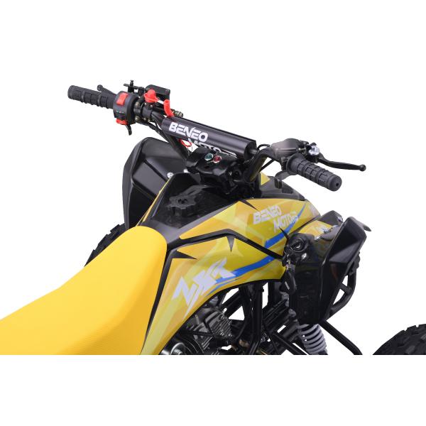 Benzínová čtyřkolka pro děti Beneo Motors ZXT žlutá - 125cm3 (obrázek 6)