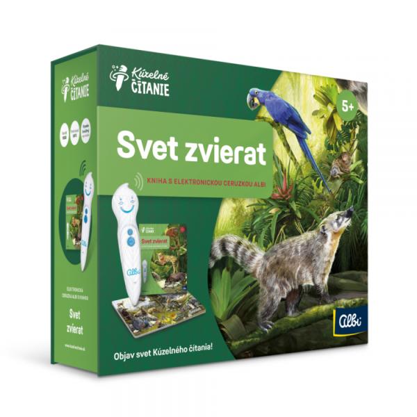 Albi Kúzelné čítanie Svet zvierat s elektronickou ceruzkou