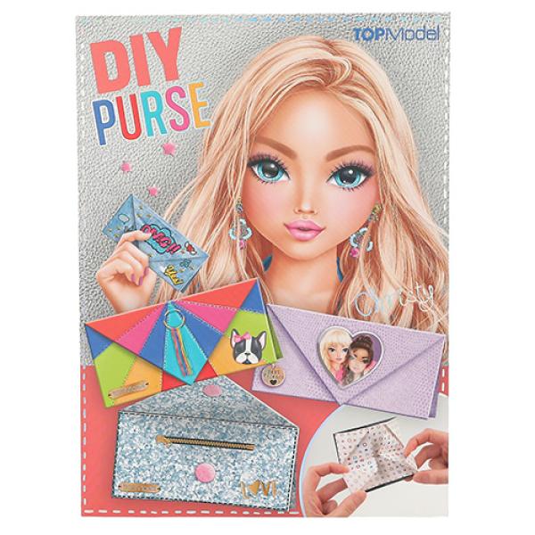 Top Model DIY PURSE - sada na výrobu papírových kabelek, 10 kabelek