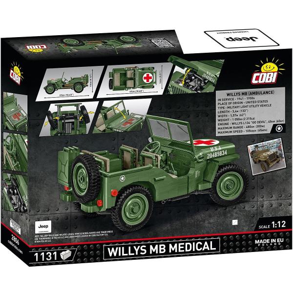 Cobi Willys MB sanitka 1:12, 1131 k (obrázek 11)