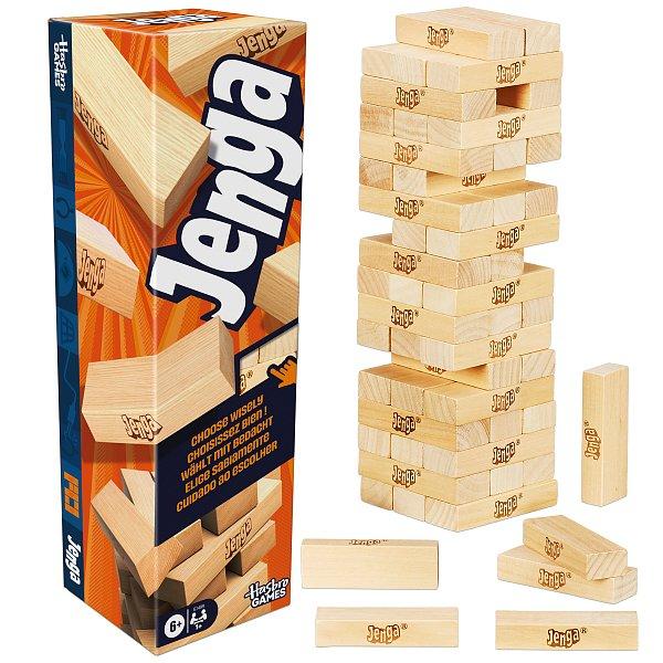 HASBRO - JENGA společenská hra (obrázek 3)