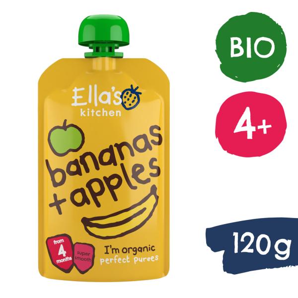 Ella's Kitchen BIO Jablko a banán (120 g)