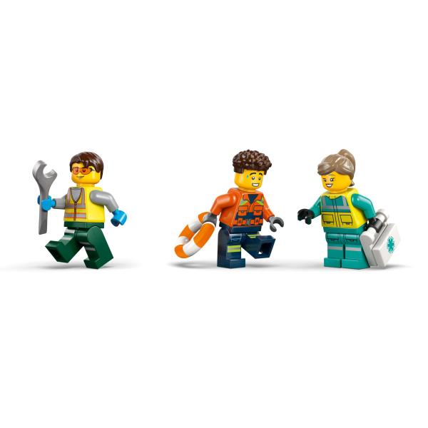 LEGO® City 60505 Remix: Letadlo, servisní vozidlo a vznášedlo (obrázek 5)