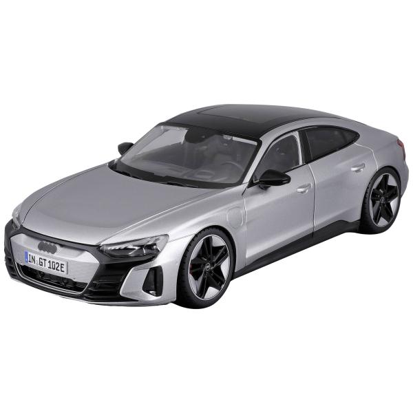 Bburago 1:18 Plus Audi RS E-tron GT Stříbrná
