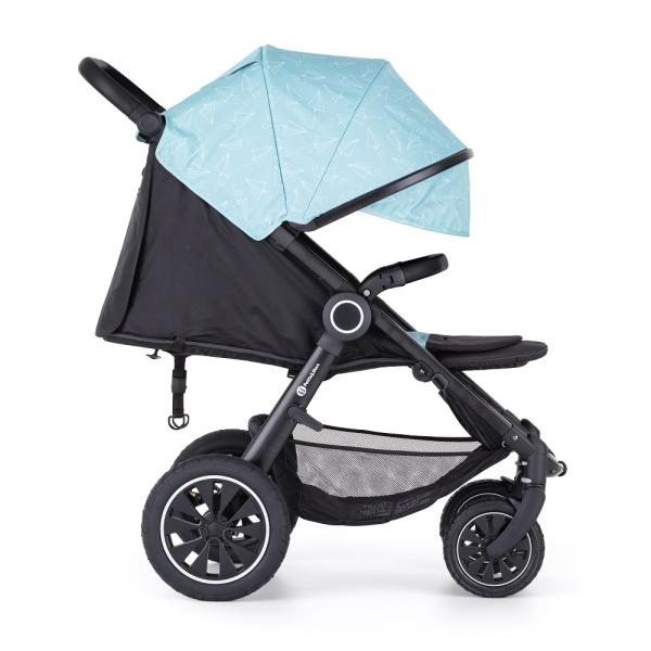 PETITE&MARS Kočárek Street+ Air Black + Stříška Limited 100 Airplane (obrázek 3)