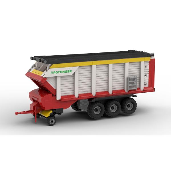 BRIXIES Plus 222.802 Pöttinger Jumbo - víceúčelový samosběrací vůz, 585 ks