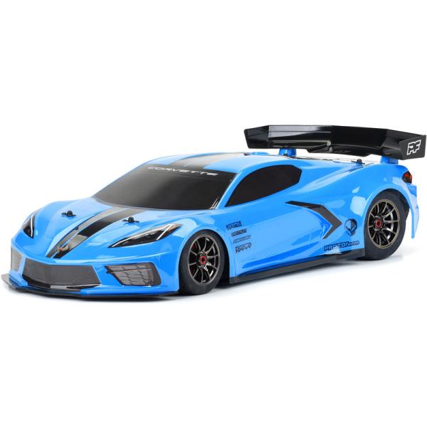 PROTOform karosérie 1:7 Chevrolet Corvette C8 modrá: Arrma Felony (obrázek 3)