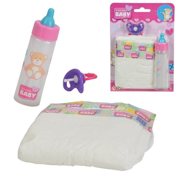 NBB Sada lahvička, dudlík, plenka