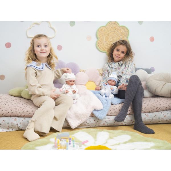 Llorens 63510 NEW BORN HOLČIČKA - realistická panenka miminko s celovinylovým tělem (obrázek 10)