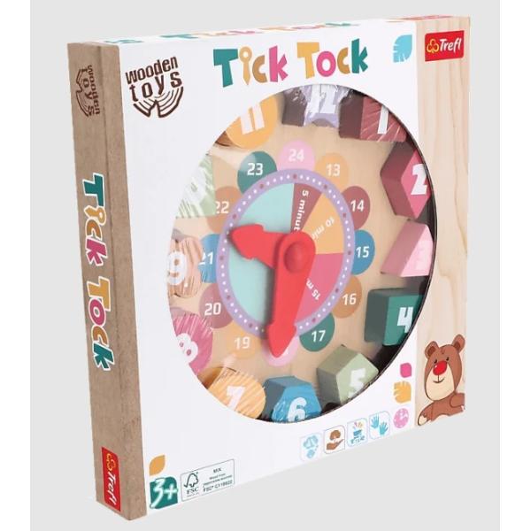 Trefl Dřevěná hračka – Tick Tock