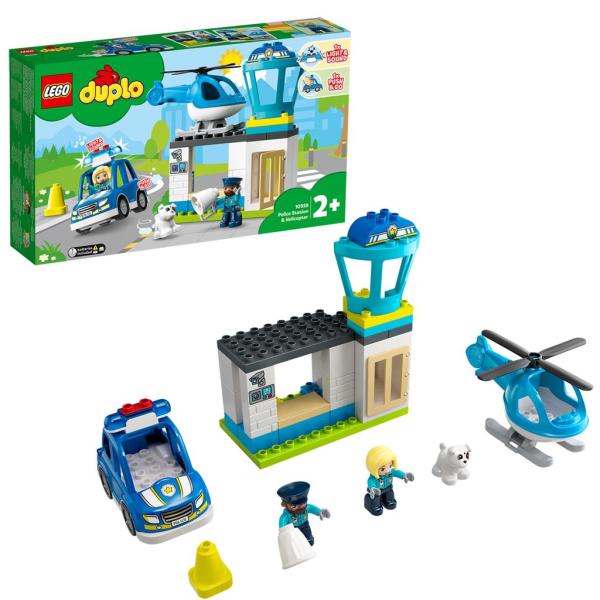 LEGO® DUPLO® 10959 Policejní stanice a vrtulník