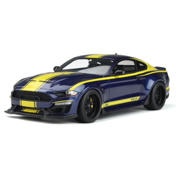 1:18 FORD SHELBY SUPER SNAKE "BLUE HORNET" KONA BLUE 2021 - GT SPIRIT - GT871