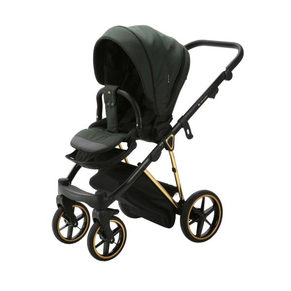 ADAMEX Kočík kombinovaný Belissa Special Edition Dark Green/Gold (obrázek 6)