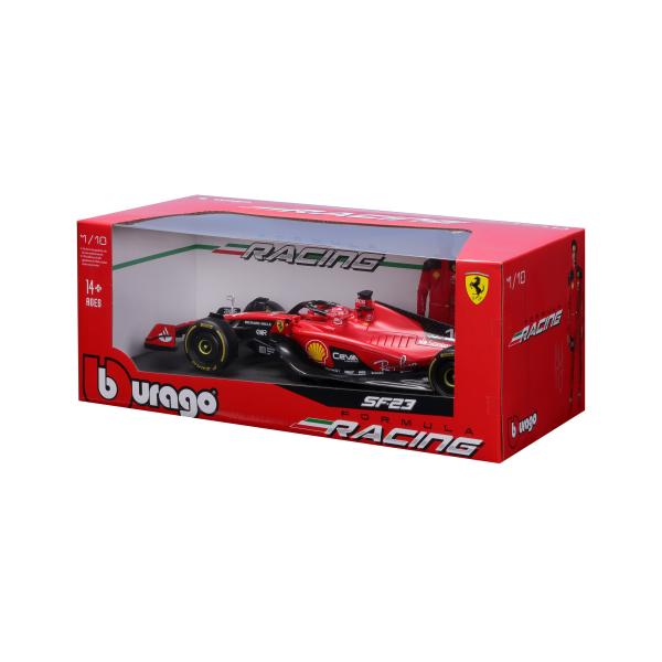 Bburago 1:18 Formula F1 Ferrari Scuderia SF-24(2024) č.55 Carlos Sainz - s řidičem (obrázek 5)