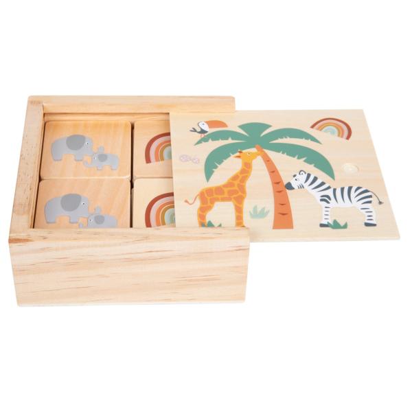 Small Foot Dřevěné pexeso Safari 28 ks (obrázek 5)