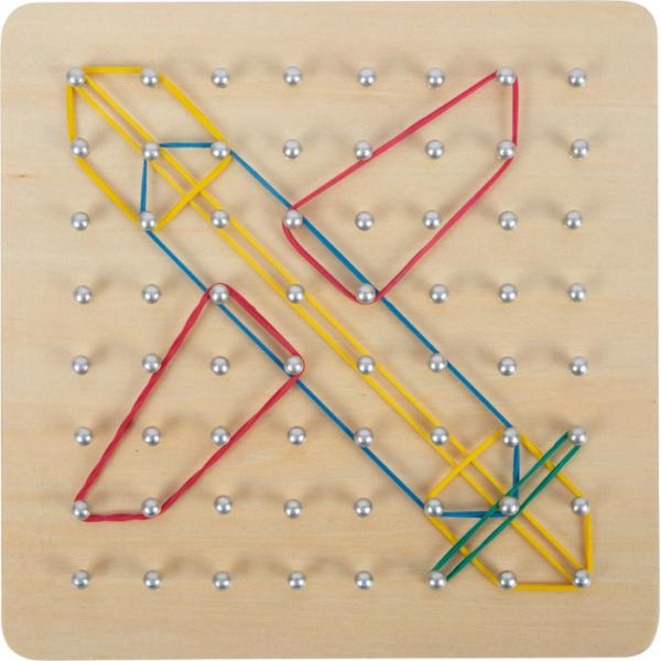 Small Foot Dřevěná deska Geoboard (obrázek 4)