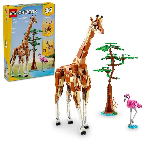 LEGO® Creator 3 in 1 31150 Animali selvaggi del safari