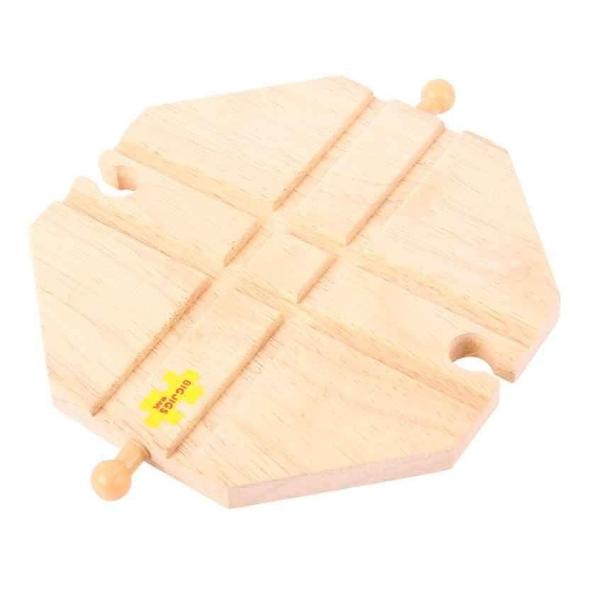 Bigjigs Rail Křížení dřevěné vláčkodráhy
